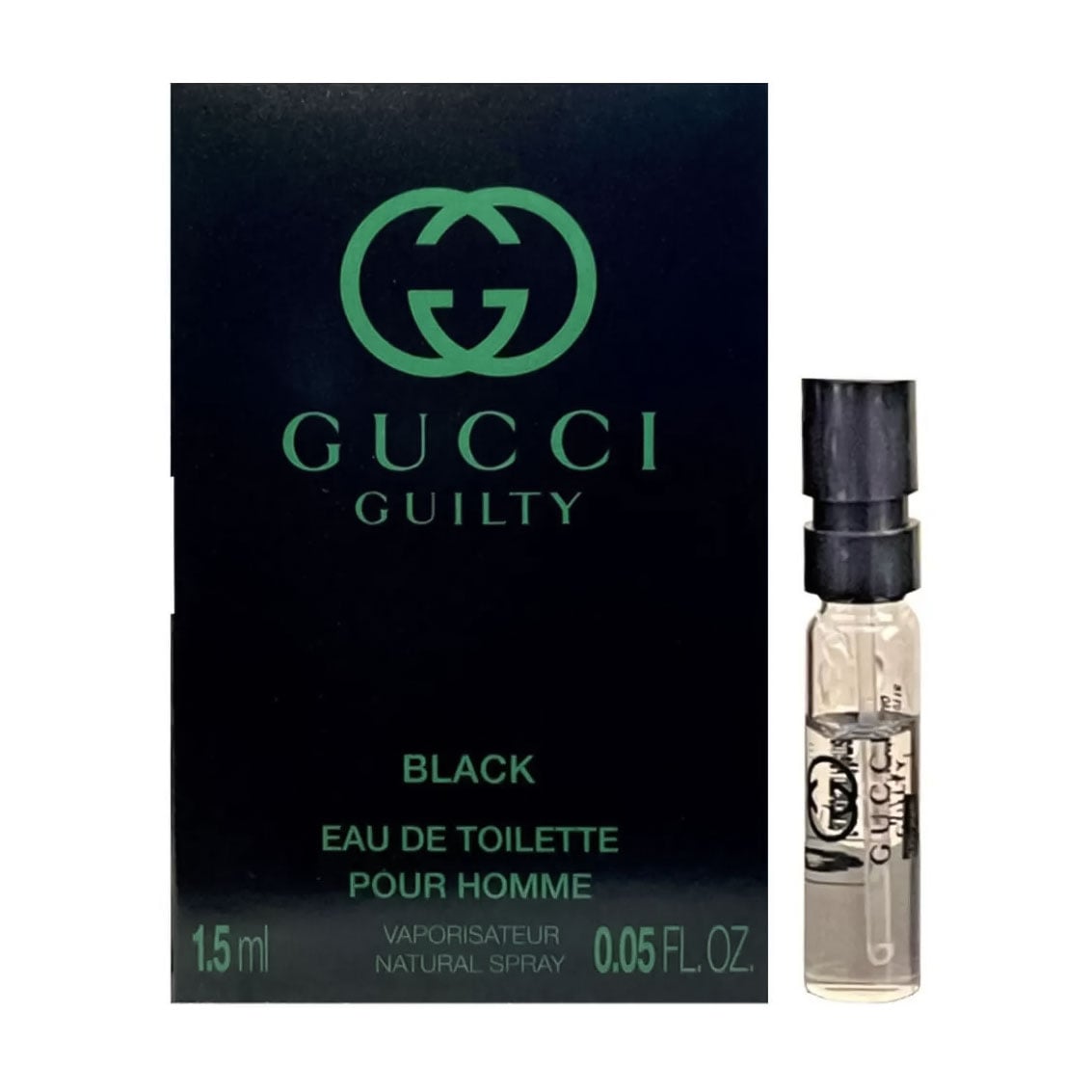 Gucci Guilty Black Туалетна вода чоловіча, 1.5 мл (пробник)
